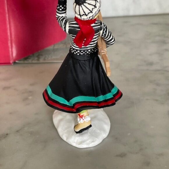 Kirsten 1854 American Girl Snowshoes Hallmark Ornament - Picture 9 of 15